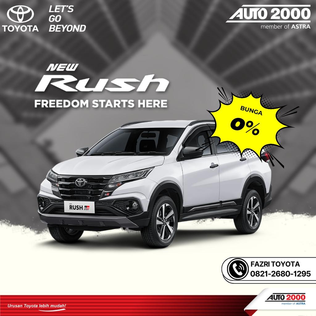 dealer toyota kuningan - harga rush - kredit rush